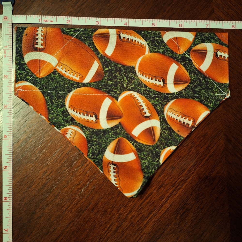 Football Print Bandana